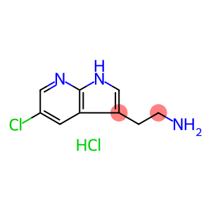 2-{5-chloro-1H-pyrrolo[2,3-b]pyridin-3-yl}ethan-1-amine hydrochloride