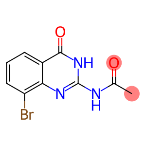 Acetamide, N-(8-bromo-3,4-dihydro-4-oxo-2-quinazolinyl)-