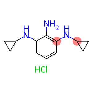 N1,N3-二环丙基苯-1,2,3-三胺盐酸盐