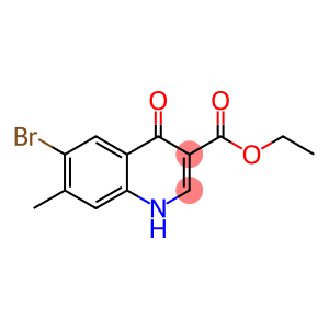 Ethyl 6-bromo-1,4-dihydro-7-mEthyl-4-oxoquinoline-3-carboxylate