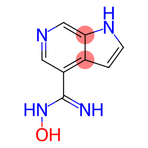 1H-Pyrrolo[2,3-c]pyridine-4-carboxiMidaMide, N-hydroxy-