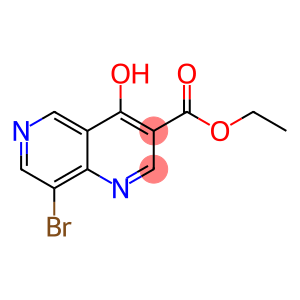 ethyl 8-bromo-4-hydroxy-1,6-naphthyridine-3-carboxylate