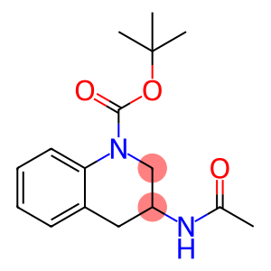 1(2H)-Quinolinecarboxylic acid, 3-(acetylaMino)-3,4-dihydro-, 1,1-diMethylethyl ester