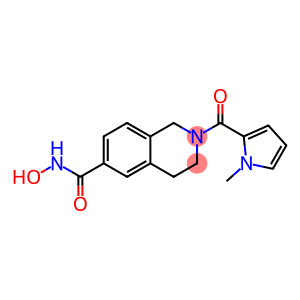 N-羟基-2-(1-甲基-1H-吡咯-2-羰基)-1,2,3,4-四氢异喹啉-6-甲酰胺