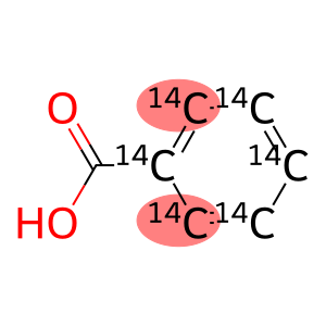 BENZOIC-RING-13C6 ACID