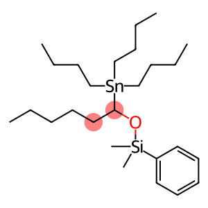 Tributyl[1-[(dimethylphenylsilyl)oxy]hexyl]stannane