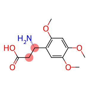 Benzenepropanoic acid, β-amino-2,4,5-trimethoxy-, (βS)-