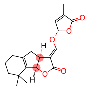 2H-Indeno[1,2-b]furan-2-one, 3-[[[(2S)-2,5-dihydro-4-methyl-5-oxo-2-furanyl]oxy]methylene]-3,3a,4,5,6,7,8,8b-octahydro-8,8-dimethyl-, (3E,3aS,8bR)-