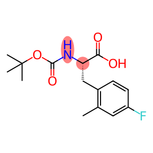 Phenylalanine, N-[(1,1-dimethylethoxy)carbonyl]-4-fluoro-2-methyl-