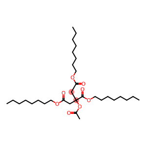 3-O-Acetylcitric acid trioctyl ester