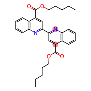 dipentyl 2,2'-bis[4-quinolinecarboxylate]