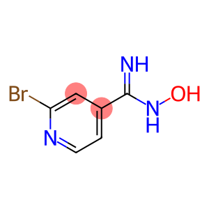 2-bromo-N-hydroxy-4-Pyridinecarboximidamide