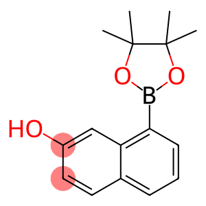 2-Hydroxy-8-(4,4,5,5-tetramethyl-1,3,2-dioxaborolan-2-yl)naphthalene