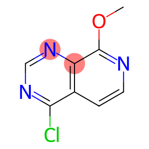 Pyrido[3,4-d]pyrimidine, 4-chloro-8-methoxy-