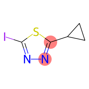 2-环丙基-5-碘-1,3,4-噻二唑