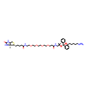 Biotin-PEG4-amino-t-Bu-DADPS-C6-azide