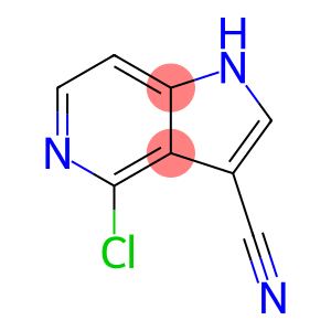 4-Chloro-3-cyano-5-azaindole