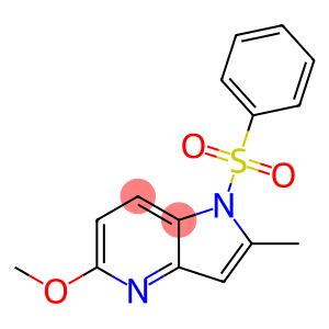 2-Methyl-5-Methoxy-1-(phenylsulfonyl)-4-azaindole