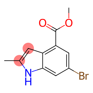 6-BroMo-2-Methyl-1H-indole-4-carboxylic acid Methyl ester