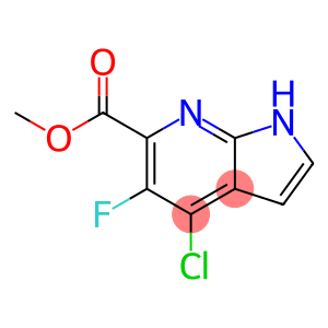 4-Chloro-5-fluoro-7-azaindole-6-carboxylic acid Methyl ester