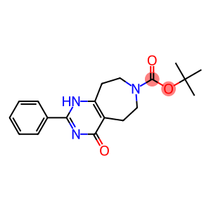 tert-butyl 4-oxo-2-phenyl-3,4,5,6,8,9-hexahydro-7H-pyrimido[4,5-d]azepine-7-carboxylate