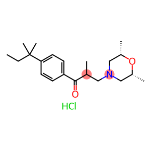 3-[(2R,6S)-2,6,DIMETHYLMORPHOLIN-4-YL]-2-METHYL-1-[4-(2-METHYLBYTAN-2-YL)PHENYL