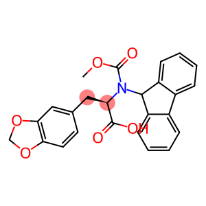 (2R)-3-(1,3-benzodioxol-5-yl)-2-(9H-fluoren-9-ylmethoxycarbonylamino)propanoic acid