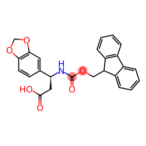 (3S)-3-(1,3-dioxaindan-5-yl)-3-{[(9H-fluoren-9-ylmethoxy)carbonyl]amino}propanoic acid