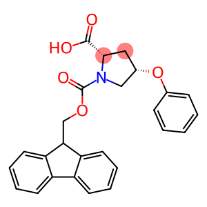 (2s,4s)-1-{[(9h-芴-9-基)甲氧基]羰基}-4-苯氧基吡咯烷-2-羧酸