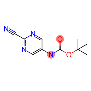 (2-Cyano-pyriMidin-5-yl)-Methyl-carbaMic acid tert-butyl ester