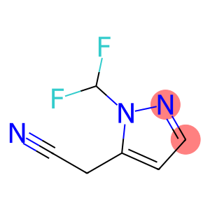 2-(1-(二氟甲基)-1H-吡唑-5-基)乙腈
