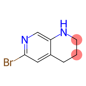 1,7-Naphthyridine, 6-bromo-1,2,3,4-tetrahydro-