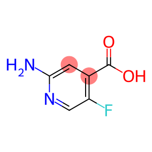 4-Pyridinecarboxylic acid, 2-amino-5-fluoro-