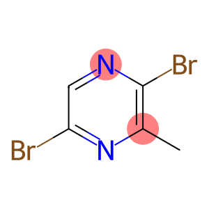 Pyrazine, 2,5-dibromo-3-methyl-