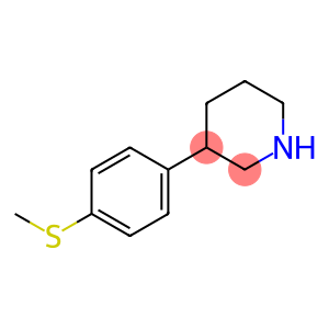 3-(4-(methylthio)phenyl)piperidine