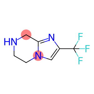 Imidazo[1,2-a]pyrazine, 5,6,7,8-tetrahydro-2-(trifluoromethyl)- (9CI)