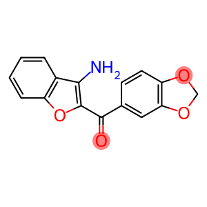 Methanone, (3-amino-2-benzofuranyl)-1,3-benzodioxol-5-yl-