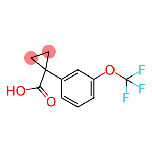 1-[3-(trifluoromethoxy)phenyl]cyclopropane-1-carboxylic acid