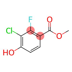 Benzoic acid, 3-chloro-2-fluoro-4-hydroxy-, methyl ester