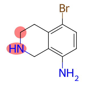 5-溴-1,2,3,4-四氢异喹啉-8-胺