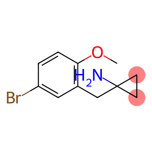 Cyclopropanamine, 1-[(5-bromo-2-methoxyphenyl)methyl]-