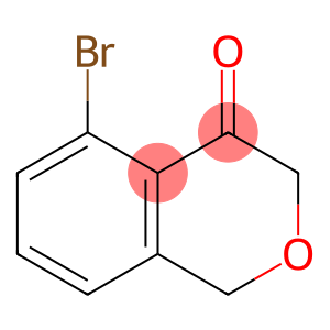 1H-2-Benzopyran-4(3H)-one, 5-bromo-