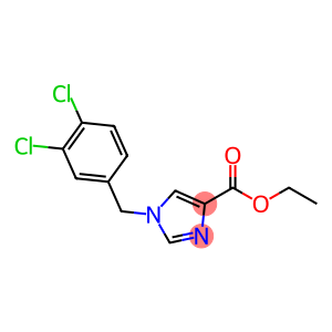 Ethyl 1-(3,4-dichlorobenzyl)-1H-imidazole-4-carboxylate