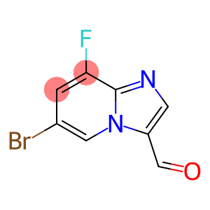 6-Bromo-8-fluoroimidazo[1,2-a]pyridine-3-carbaldehyde