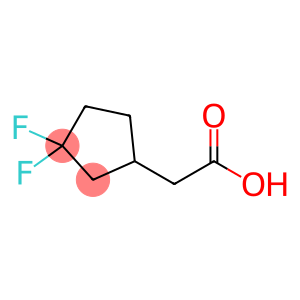 2-(3,3-difluorocyclopentyl)acetic acid