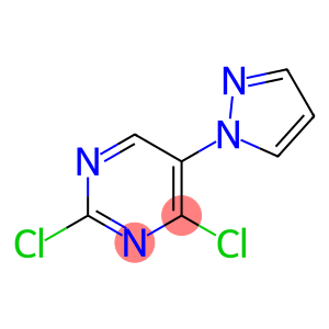 2,4-Dichloro-5-(1H-pyrazol-1-yl)pyrimidine