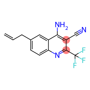 6-Allyl-4-amino-2-(trifluoromethyl)quinoline-3-carbonitrile