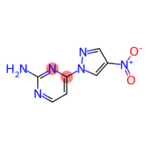 2-pyriMidinaMine, 4-(4-nitro-1H-pyrazol-1-yl)-