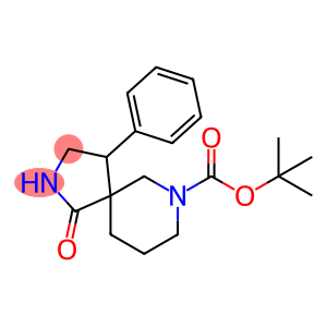 tert-butyl1-oxo-4-phenyl-2,7-diazaspiro[4.5]decane-7-carboxylate