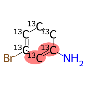 3-Bromoaniline-[13C6]